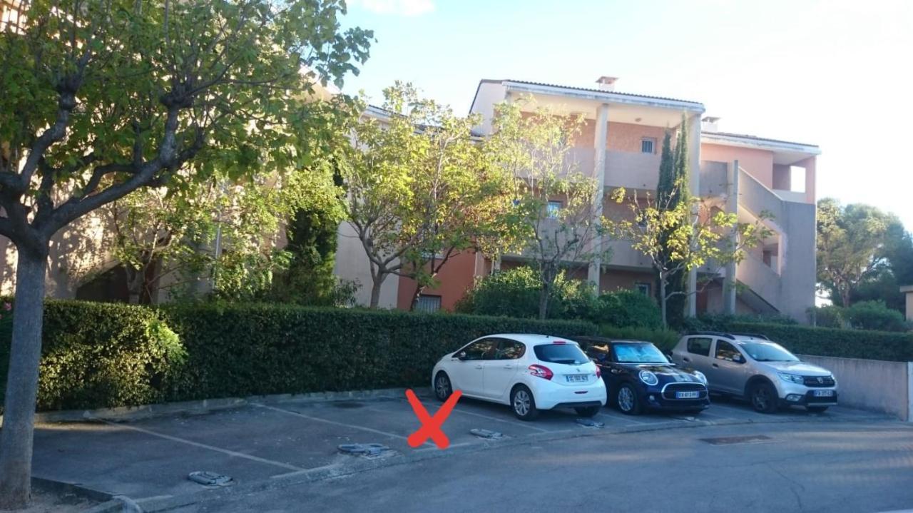 Appartement vue mer le chant des cigales Sausset-les-Pins Extérieur photo